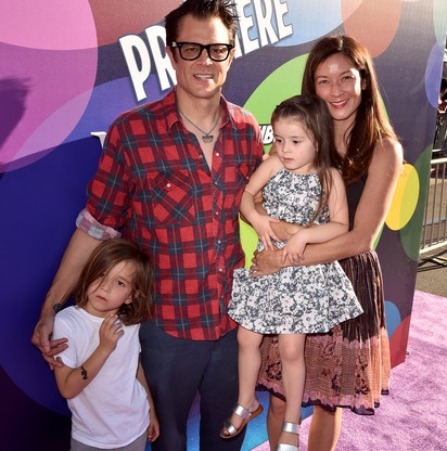 Naomi Nelson family attending the movie premiere 'Inside Out'.
